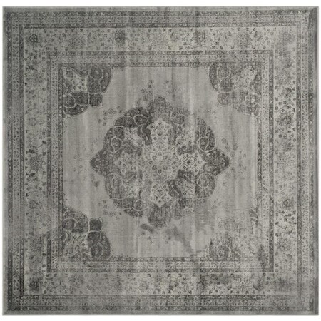 Safavieh 8 x 8 ft. Vintage Power Loomed Square Area Rug, Grey and Multicolor VTG158-770-8SQ